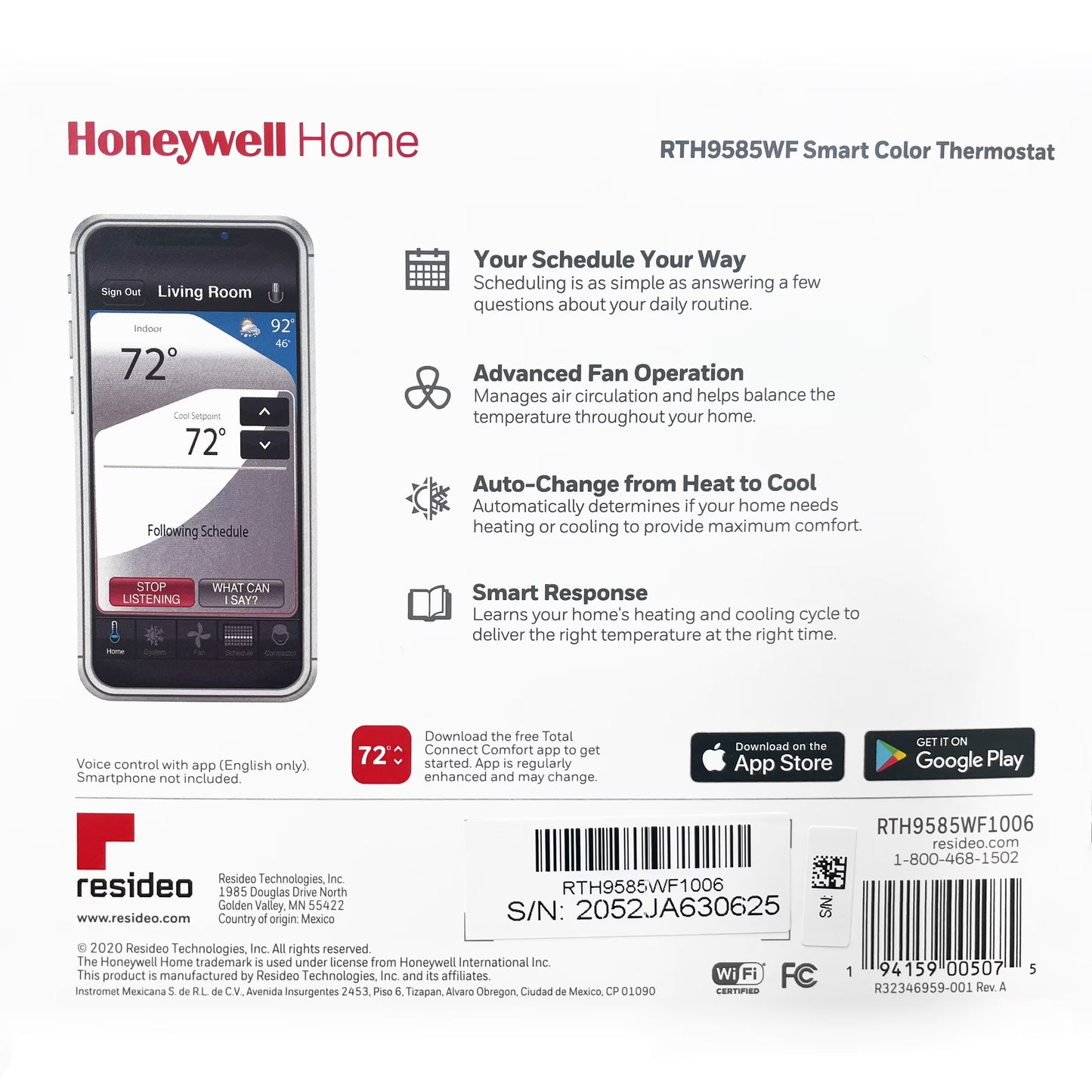 Smart Color Thermostat
