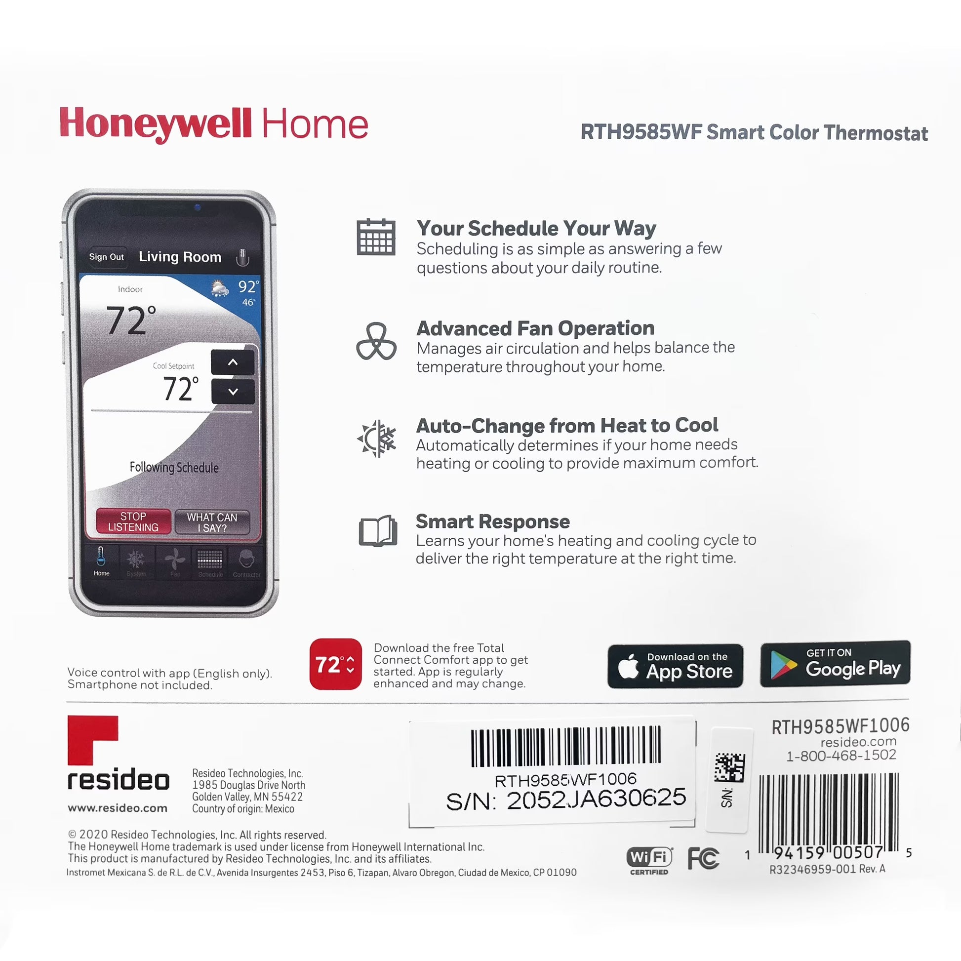 Smart Color Thermostat