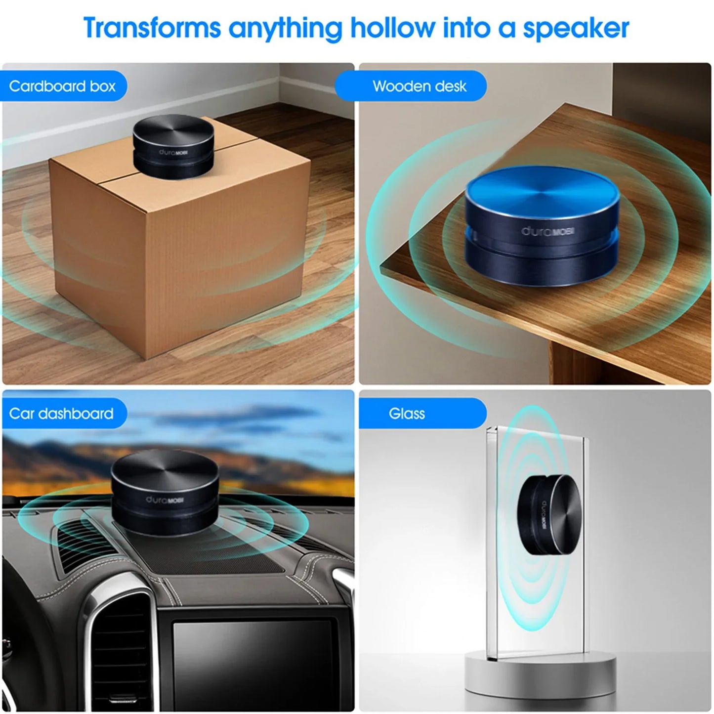 Bone Conduction Bluetooth Speaker – DIY Surface Sound | Andoer