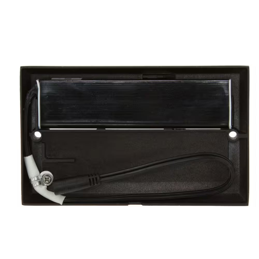 49 Lumen 5.5 In. Low Voltage Black Integrated LED Deck Light